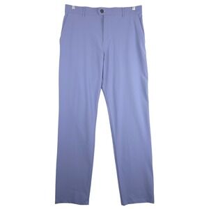 Greyson Montauk Golf Pants Mens Blue Performance Stretch 36x34 (Fits 34x33)